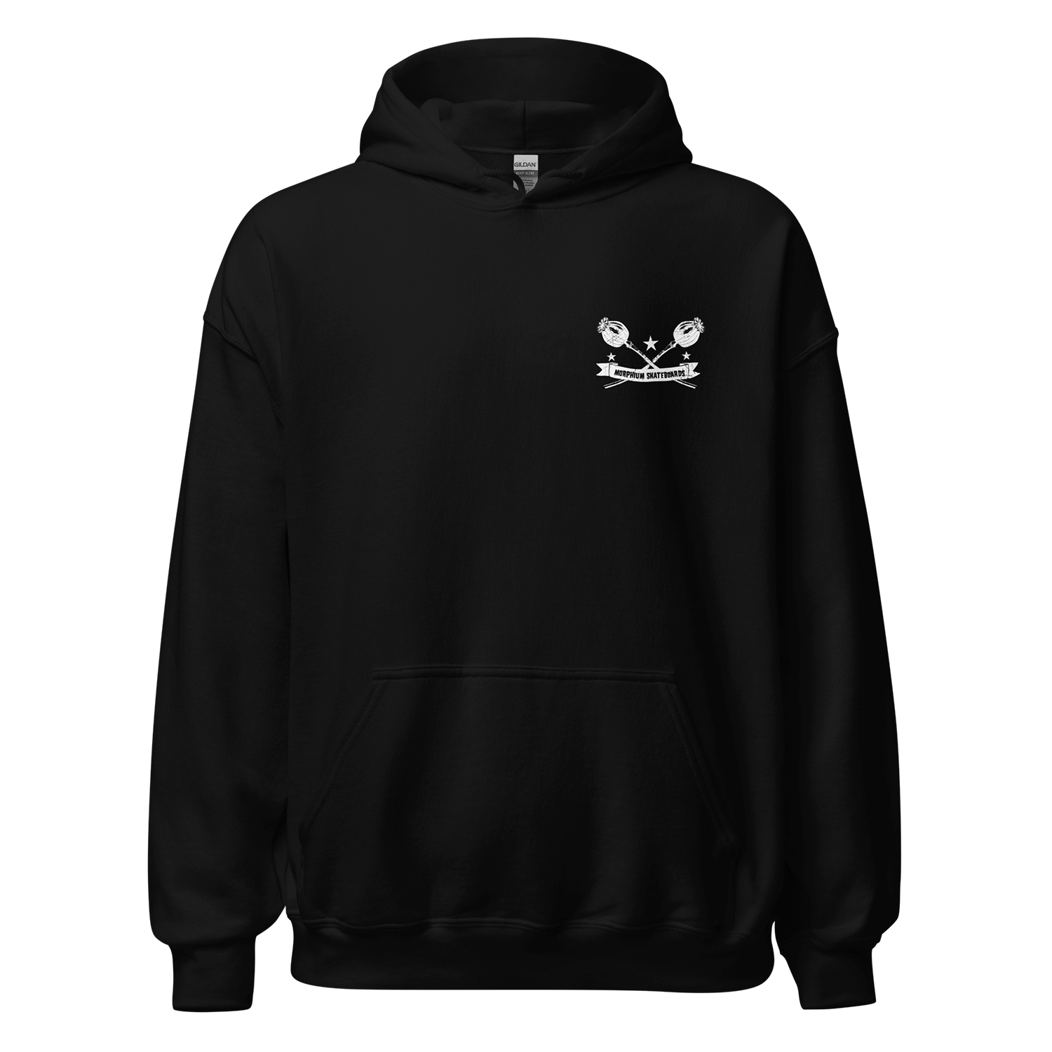 Morphium Hoody 100%  black — Morphium Skateboards Streetwear