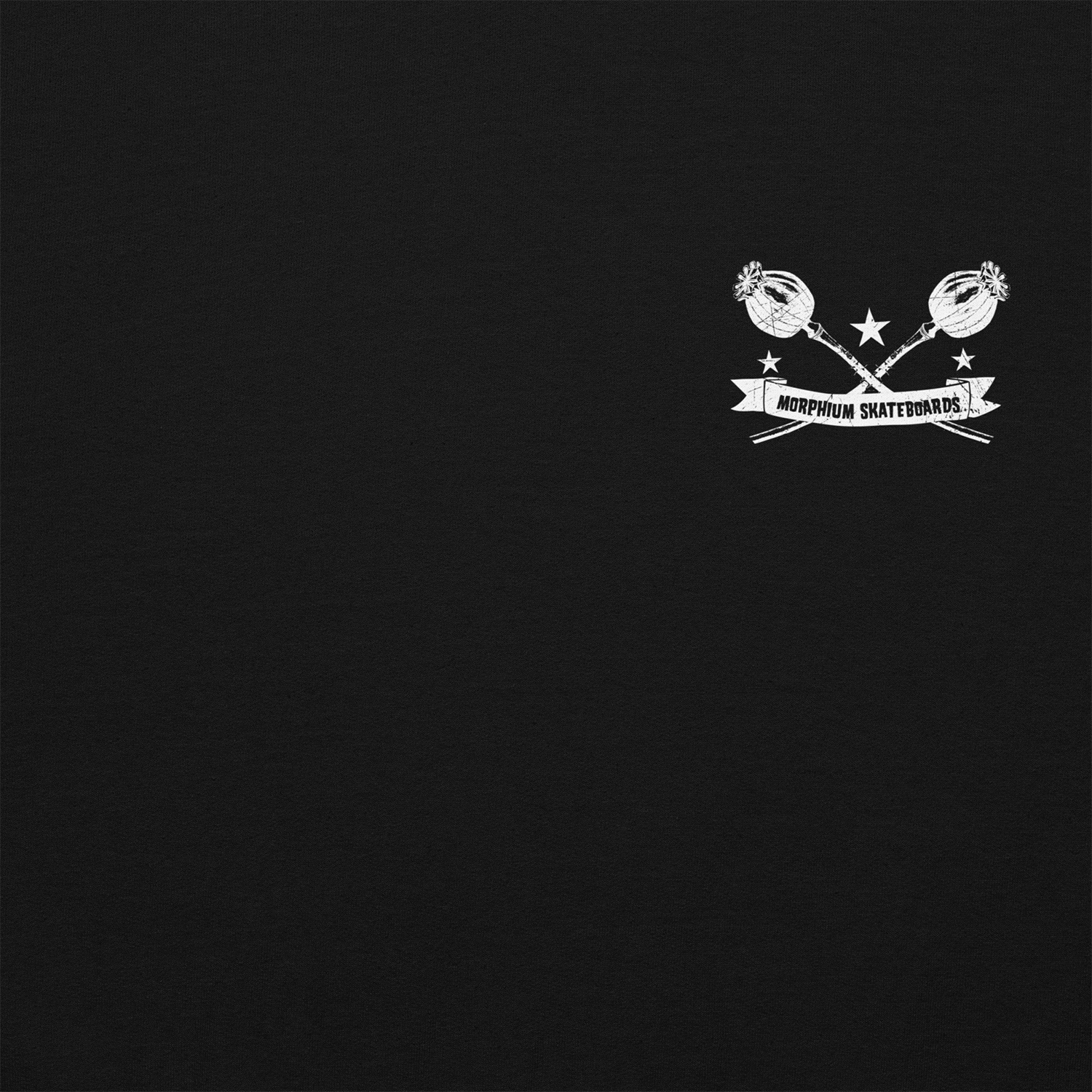Morphium Hoody 100%  black — Morphium Skateboards Streetwear — Ansicht 3