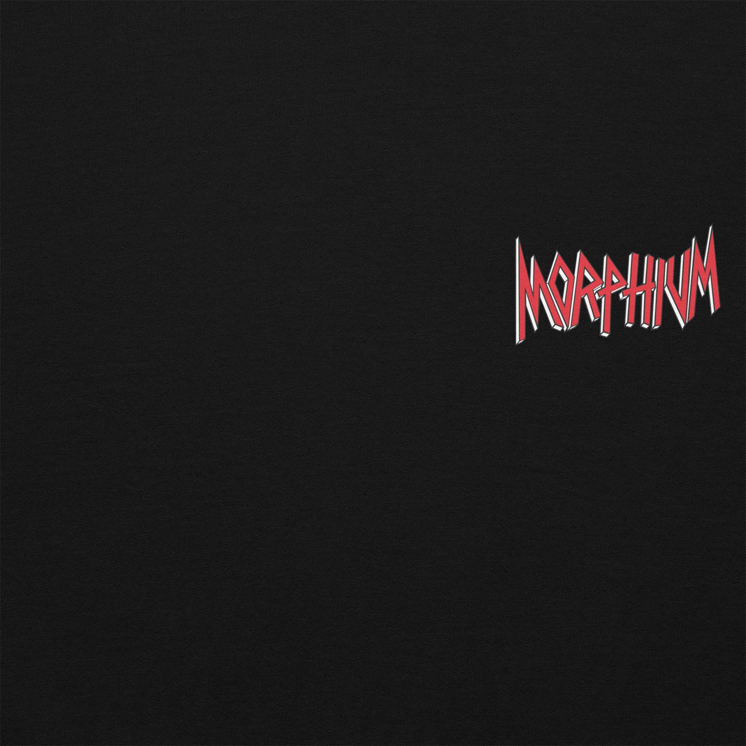 Morphium Hoody Slaya  black — Morphium Skateboards Streetwear — Ansicht 3