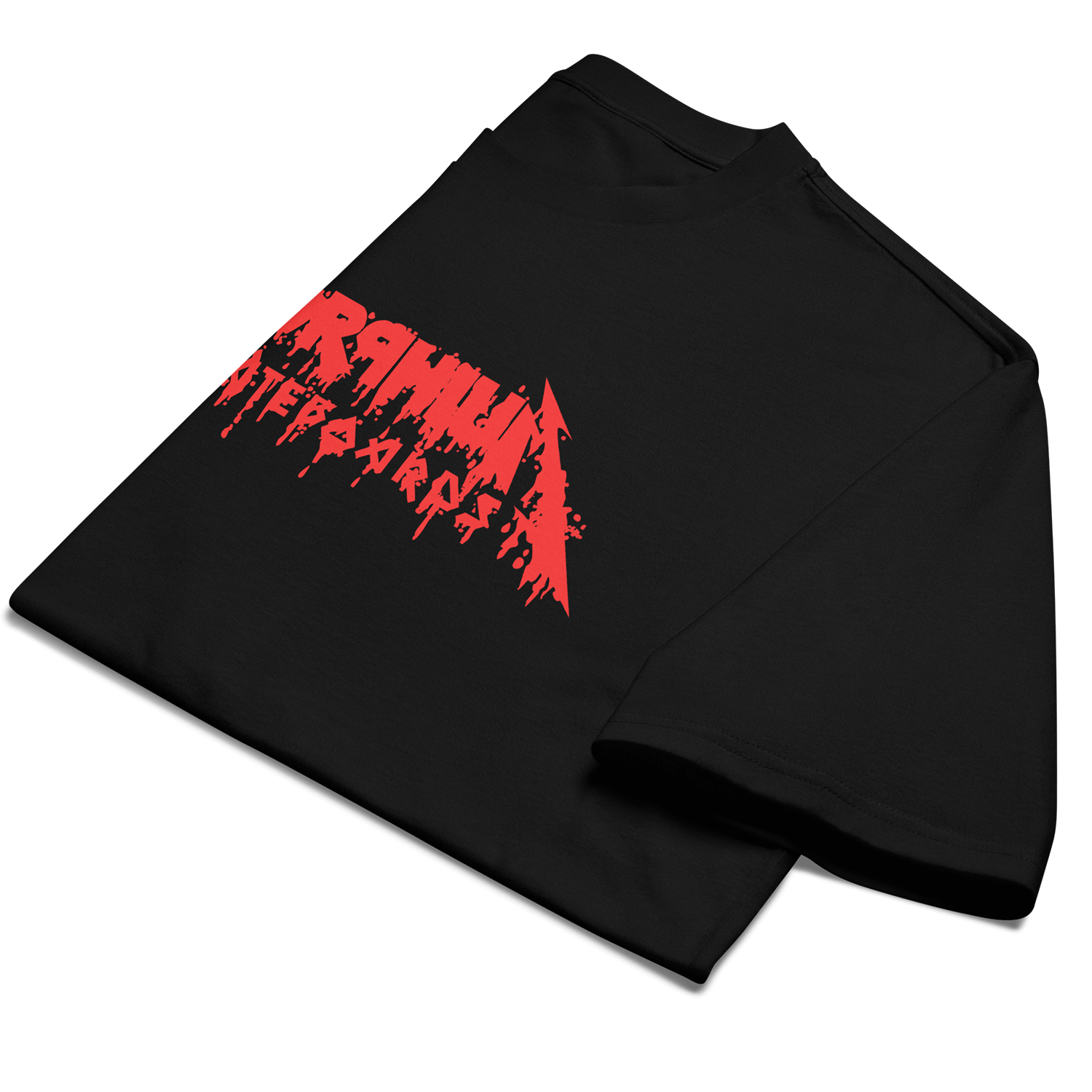 Morphium T-Shirt Bloodmetal  black — Morphium Skateboards Streetwear — Ansicht 2