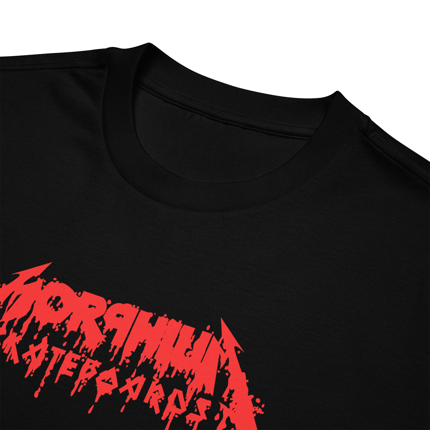 Morphium T-Shirt Bloodmetal  black — Morphium Skateboards Streetwear — Ansicht 3