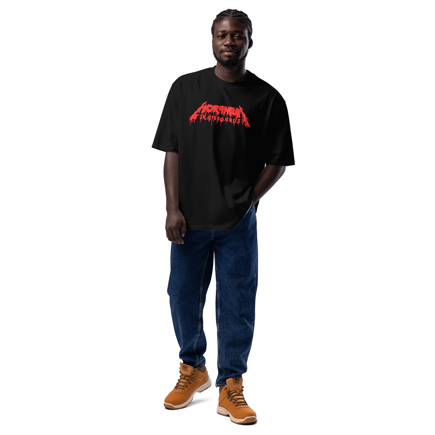 Morphium T-Shirt Bloodmetal  black — Morphium Skateboards Streetwear — Ansicht 4