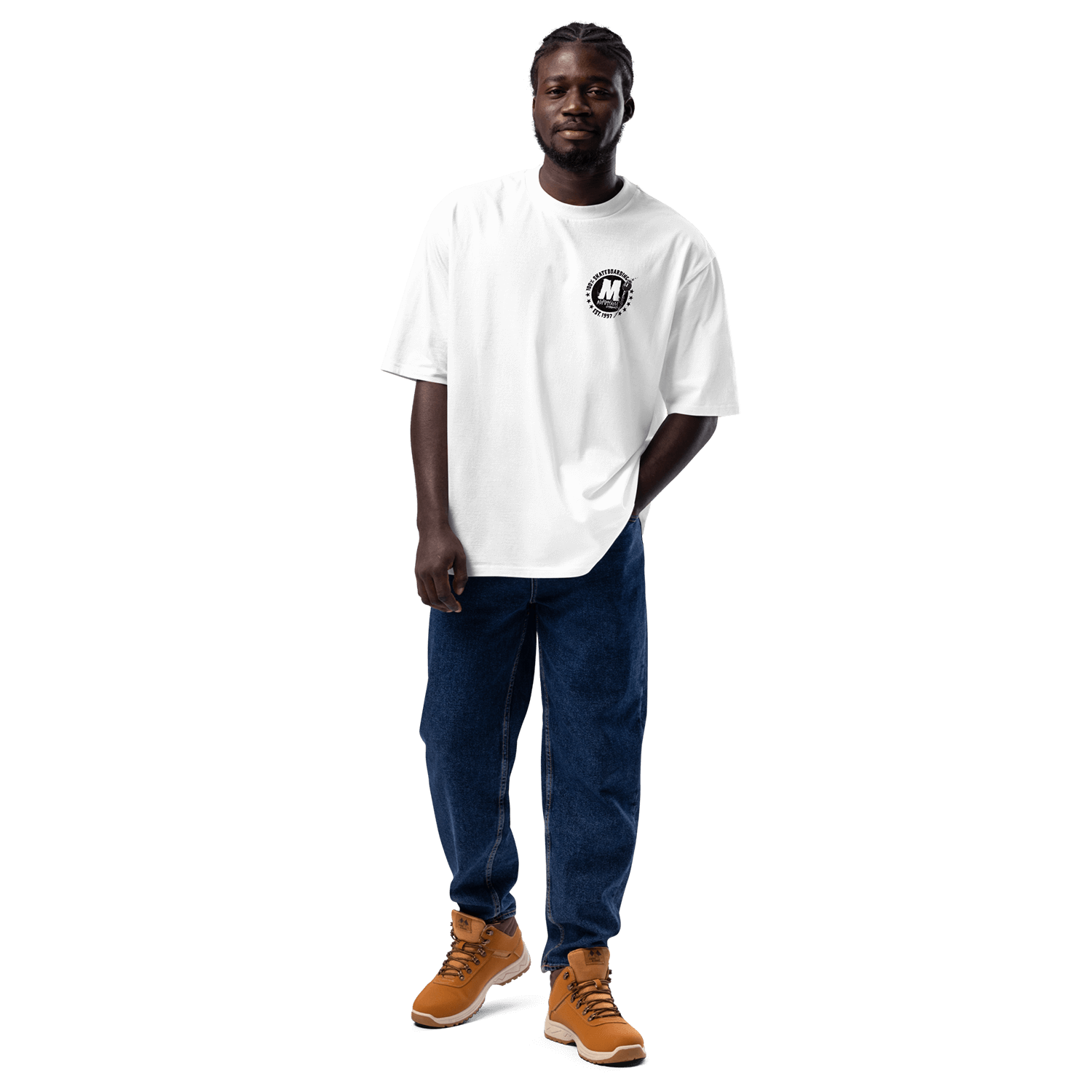 Morphium T-Shirt Poppies white — Morphium Skateboards Streetwear — Ansicht 3