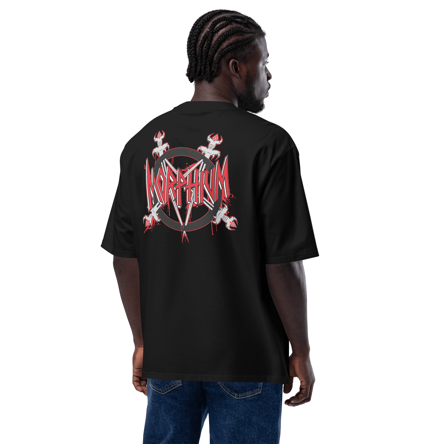 Morphium T-Shirt Slaya black — Morphium Skateboards Streetwear — Ansicht 4