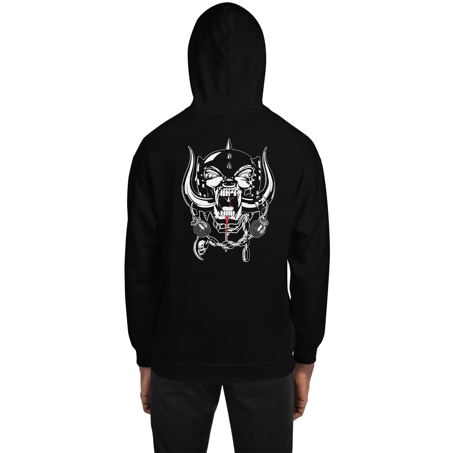 Morphium Hoody Motorhead black — Morphium Skateboards Streetwear — Ansicht 4