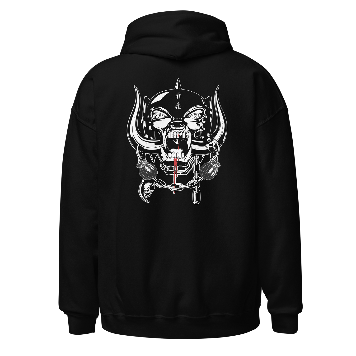 Morphium Hoody Motorhead black — Morphium Skateboards Streetwear — Ansicht 2